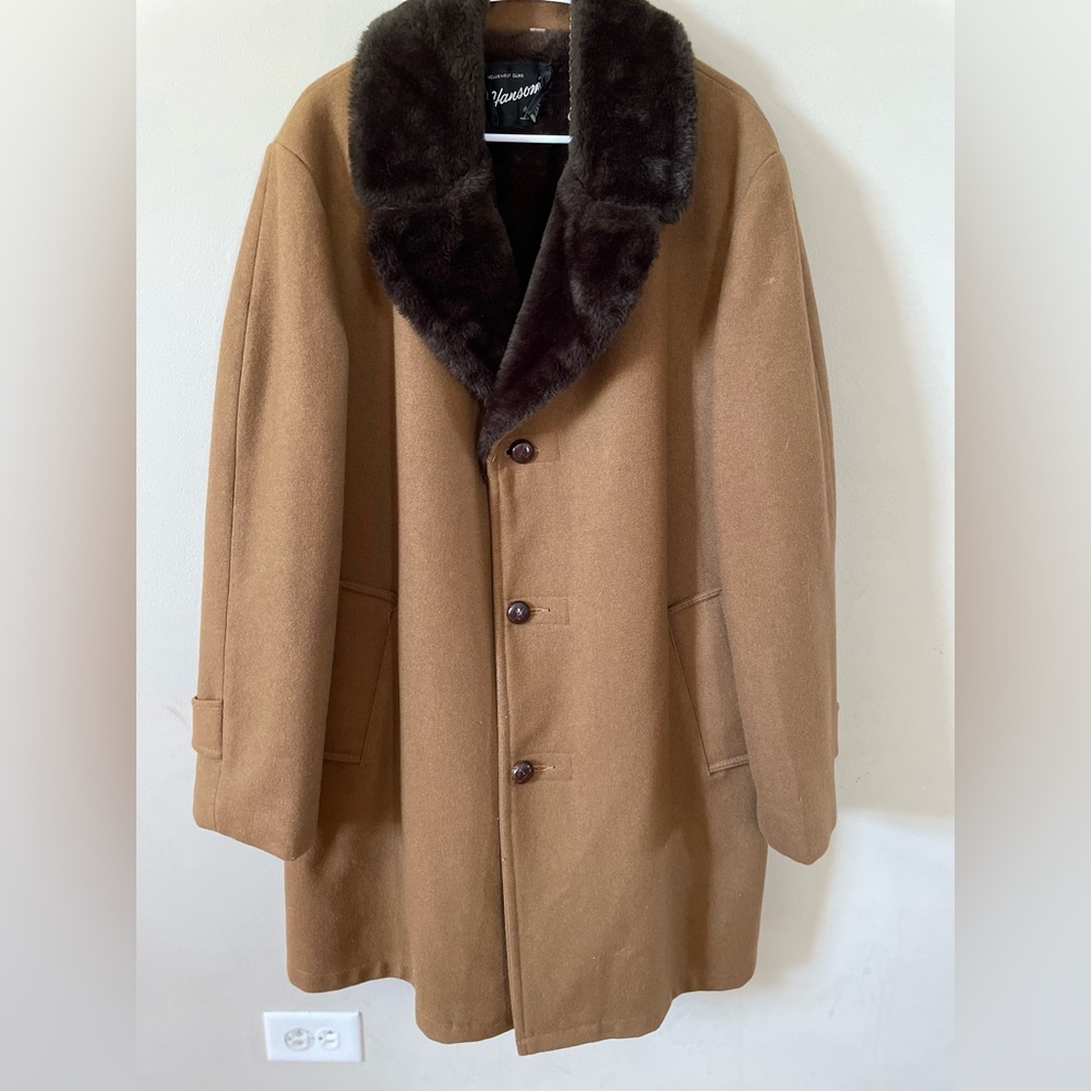 Vintage Hansom coat Size 44 long